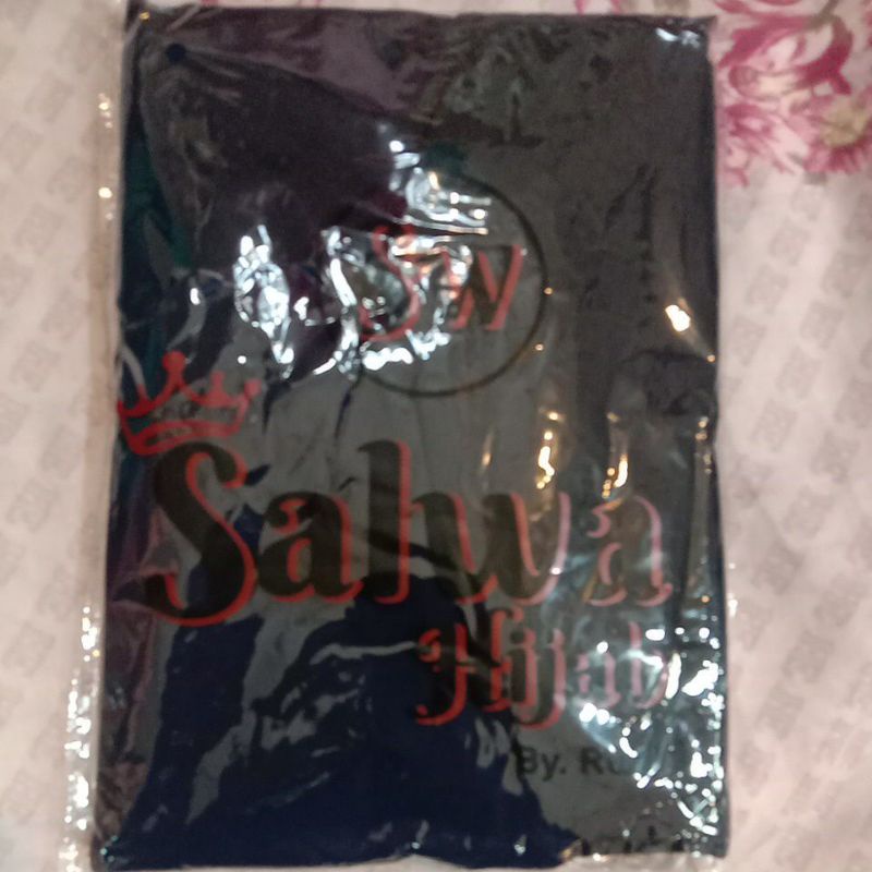 TERBARU!! KHIMAR 2LAYER BERSWAROSKY CHANEL-NAVY