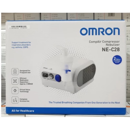 Omron NE C-28 CompAir Nebulizer Compressor Nebulizer ORIGINAL (Satuan)
