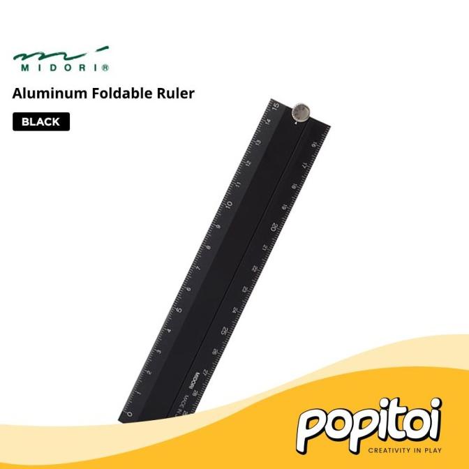 

MIDORI Aluminum Foldable Ruler 15-30 cm Penggaris Lipat Aluminium
