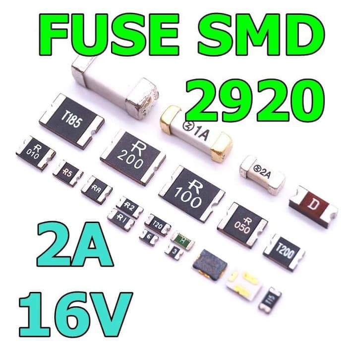 SMD Resettable Fuse 2920 PTC Fuses 16 Volt 2A