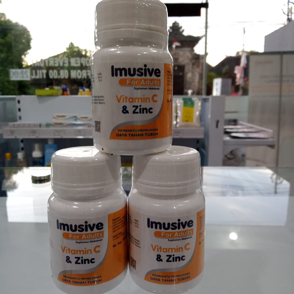 Imusive Vitamin C & Zinc isi 60 tablet