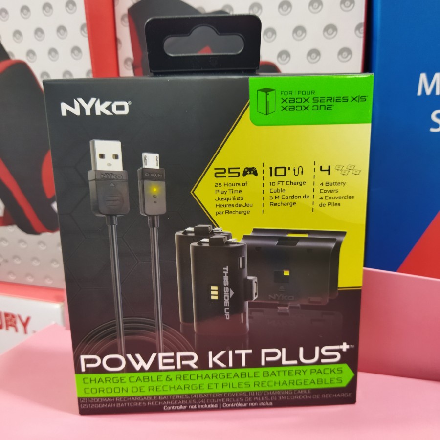 Nyko Power Kit Plus Battery Batrei Pack for Xbox One Xbox Series X/S