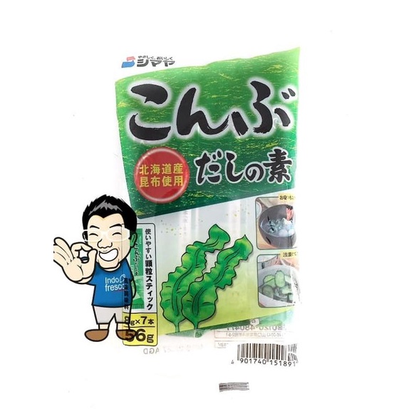 

[[COD]] Shimaya Konbu Dashi Soup Stock- Kaldu Rasa Rumput Laut 56g KOMPLIT Kode 45
