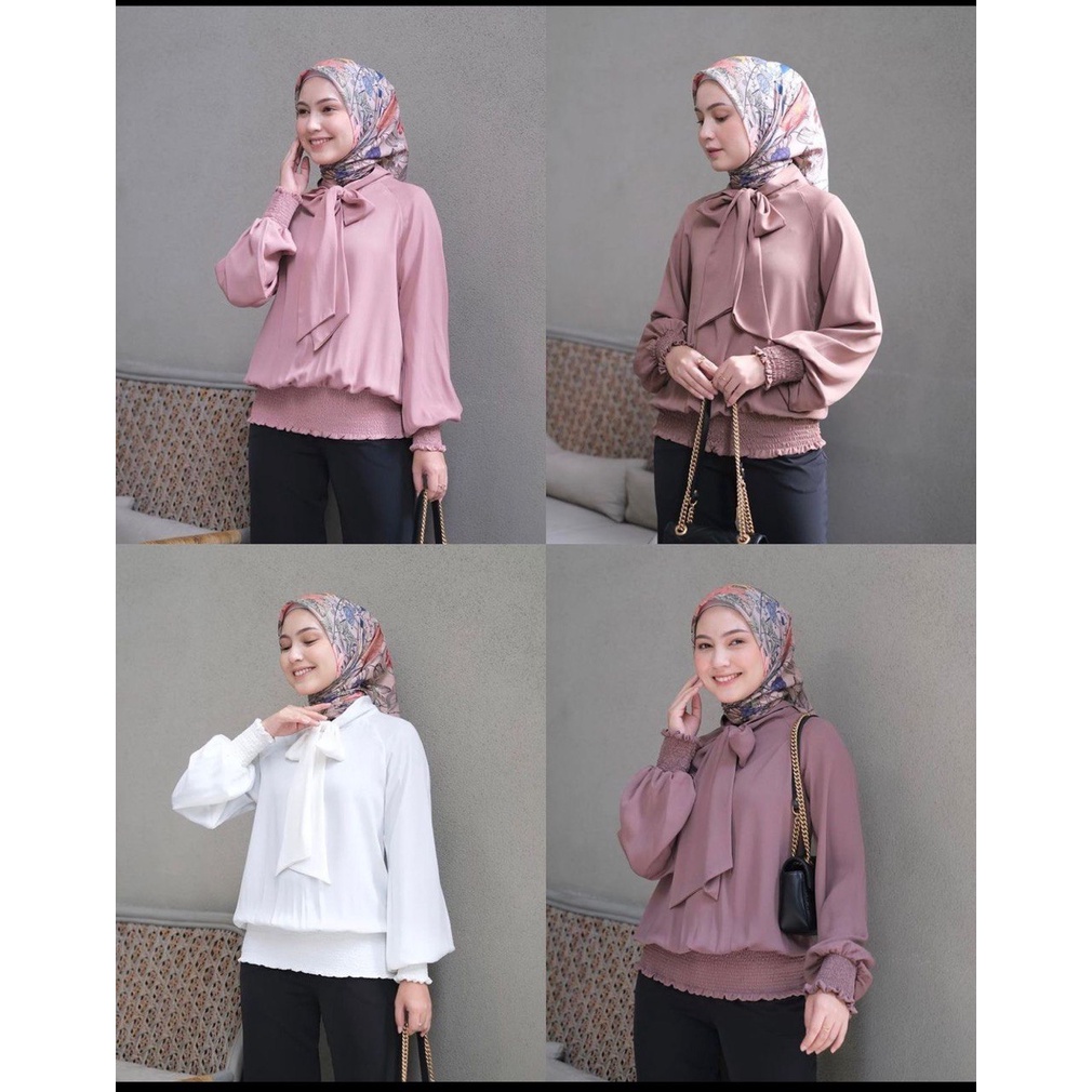 (DBY) BLOUSE DIANA KEMEJA AIRFLOW CRINCLE