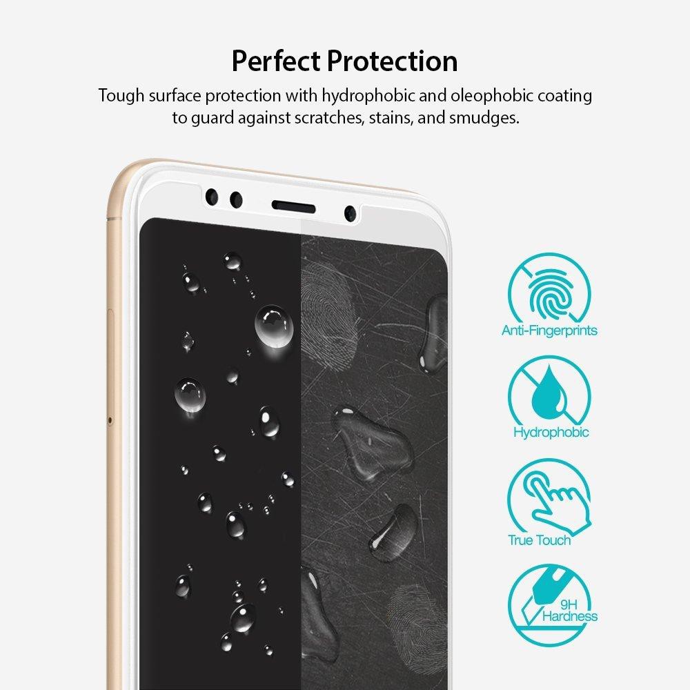 Rearth ringke invisible defender tempered glass for Xiaomi redmi note 5 / 5 plus