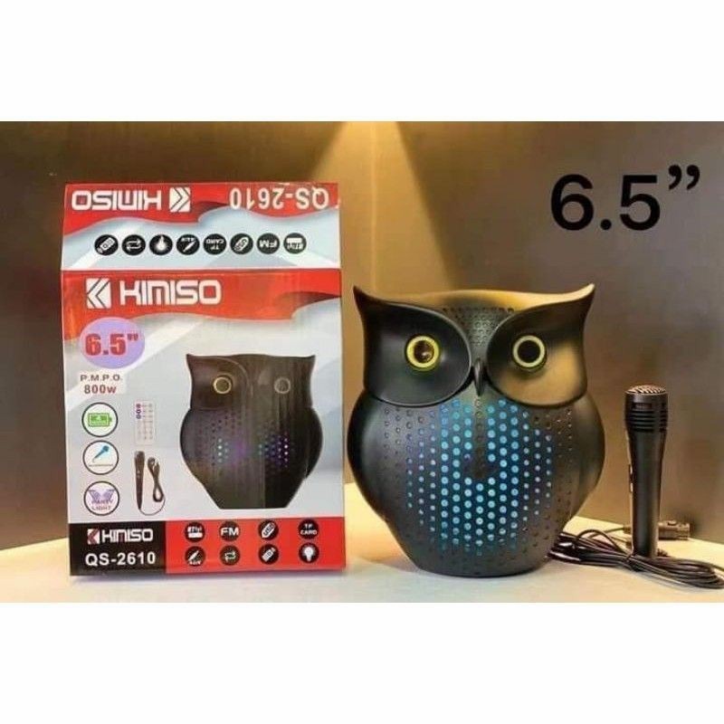 COD SPEAKER KIMISO 6'5 INCH QS-2610 PLUS MIC SALON AKTIF TERBARU