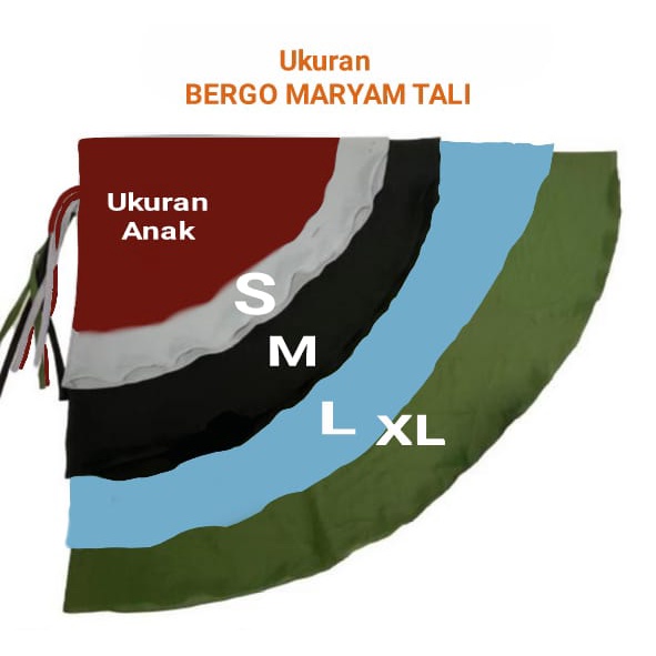 Jilbab Instan Bergo Maryam Anak-5