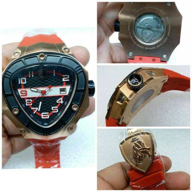 JAM TANGAN PRIA LAMBORGHINI AUTOMATIC GRADE AAA+ SUPER PREMIUM QUALITY