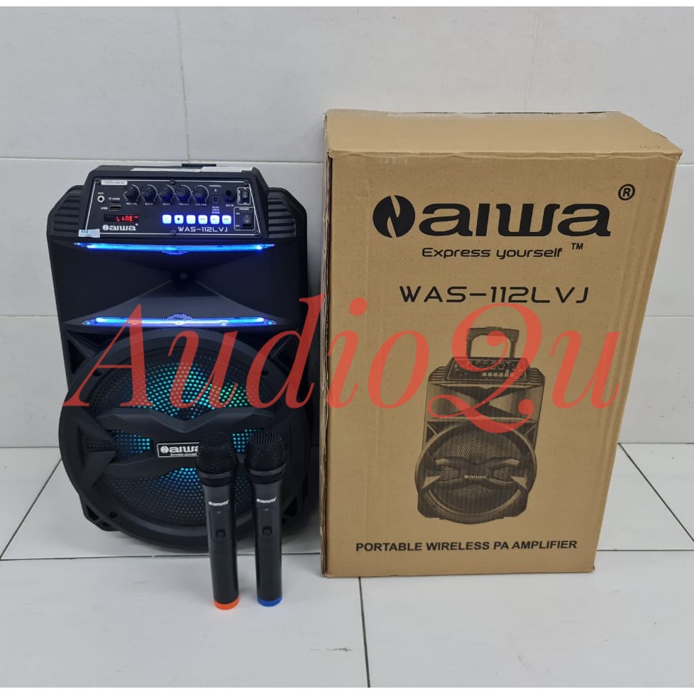 Speaker Portable Aiwa WAS 112 LVJ/ WAS 112LVJ/ WAS112LVJ