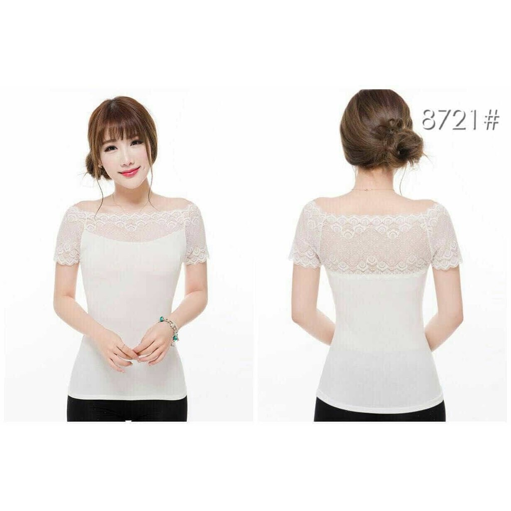 promo Tanktop panjang Brukat tank top panjang sabrina murah kualitas bagus