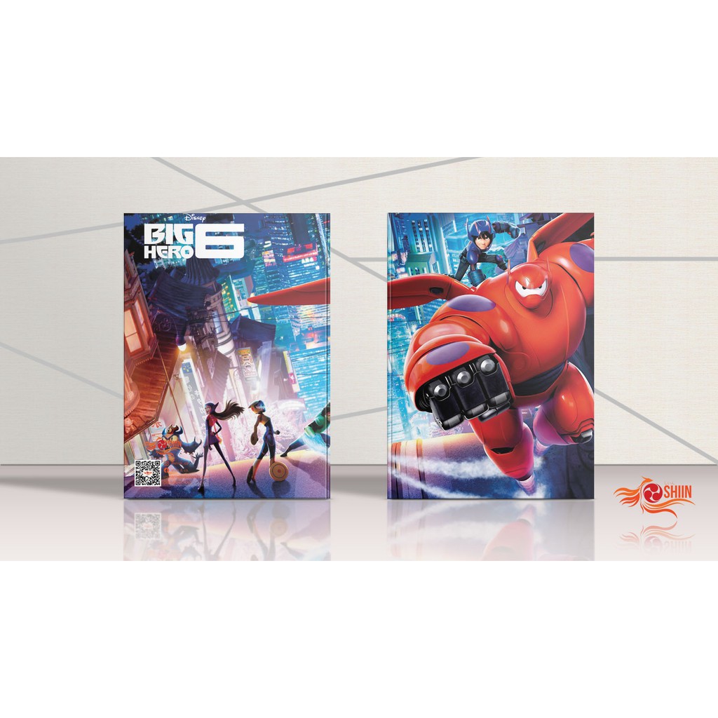 

SKETCHBOOK HARDCOVER TEMA ANIMASI BIG HERO 6 TIPE 02