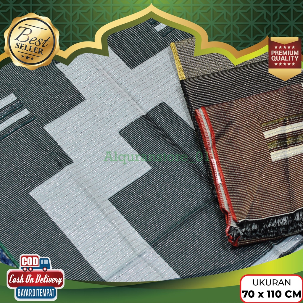 SAJADAH TIPIS BESAR QUBA Al-Bahar Grosir Kodian Murah Sejadah Minimalis Travel Traveling Travelling 