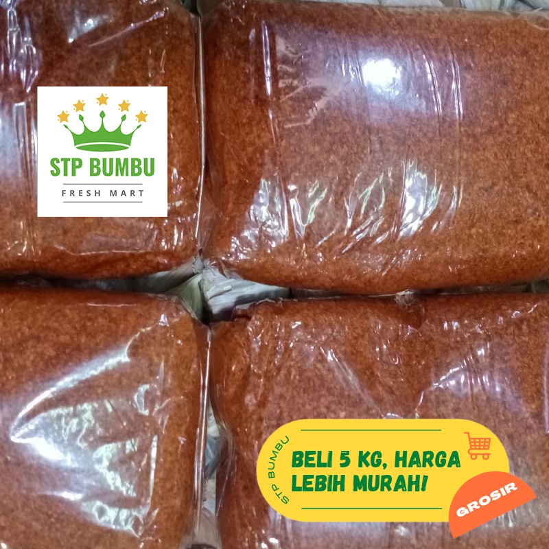 Bubuk Cabe Murni Asli Pedas Asli 1 Kg