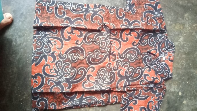 Kemeja Batik Anak / Batik Solo Anak Lengan Pendek. Bahan Katun, 1 S/d 5 Tahun.