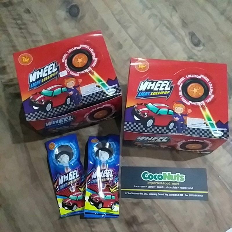 

CHRNLIANGJI WHEEL LIGHT LOLLIPOP