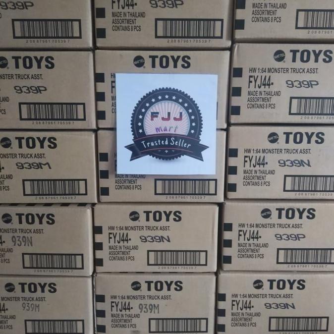 Hot Wheels / Hotwheels monster trucks grosir dus karton segel SNI ORI