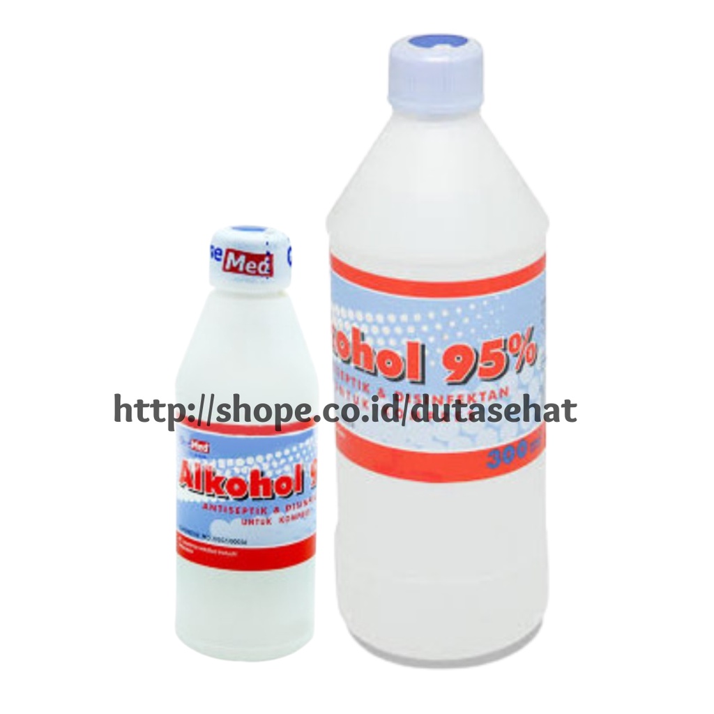 Alkohol 95% 100 Ml, Alkohol 95% 300 Ml - Antiseptik