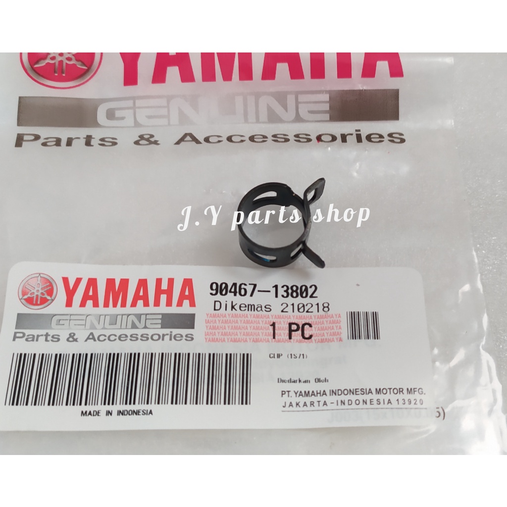 KLEM KLEMAN CLIP KLIP KLIPAN SELANG AIS HAWA UDARA VEGA R R15 V2 VIXION JUPITER MX 135 LAMA NEW NJMX ORIGINAL YGP 90467-13802