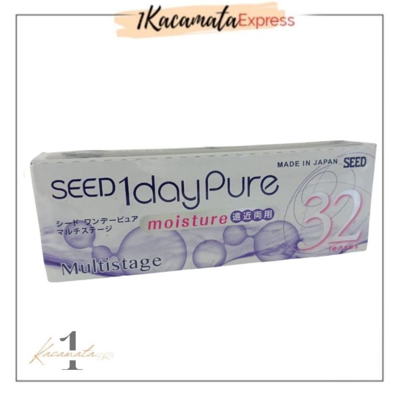 Softlens Bening Harian Progressive Seed 1 day Pure Moist Multistage