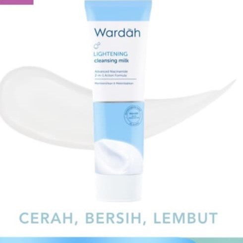 Wardah Lightening Cleansing Milk 100ml / pembersih wajah wardah/Bpom