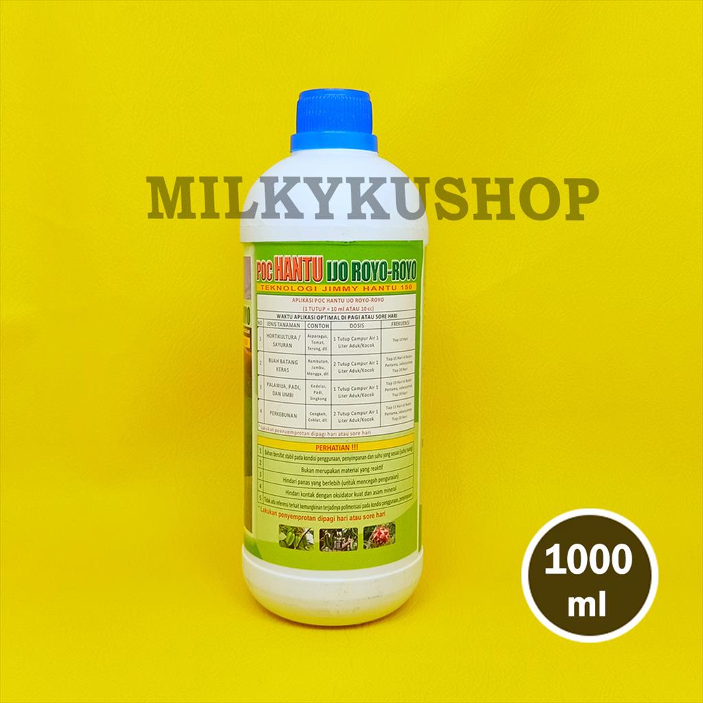 POC HANTU IJO ROYO ROYO 1000 ML KEMASAN PABRIK PUPUK CAIR