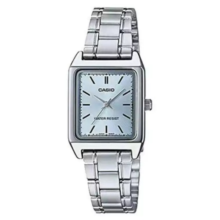 JAM TANGAN WANITA STAINLESS CASIO MODEL CASUAL CLASSY KOTAK