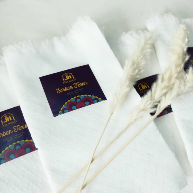 SORBAN SURBAN OLEH OLEH HAJI UMROH PUTIH MURAH SRP