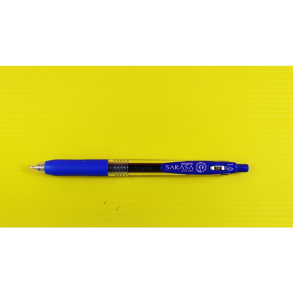 PULPEN GEL / CAIR ZEBRA SARASA 1.0 WARNA BIRU