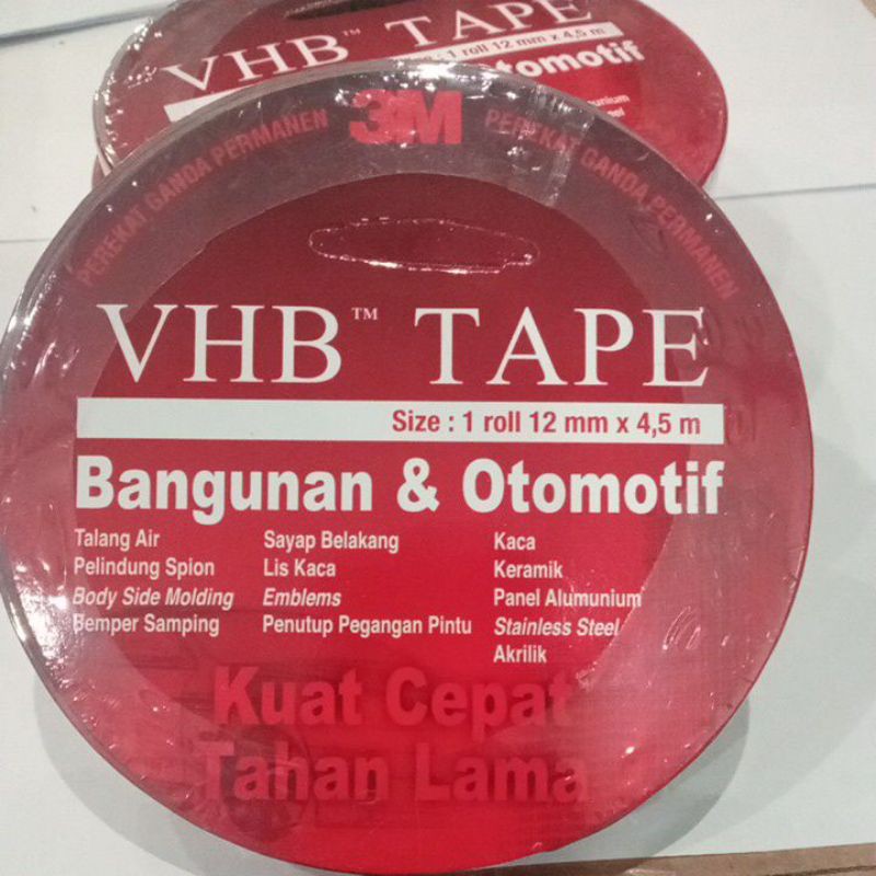 

3M Double Tape VHB uk : 12 mm x 4,5 M