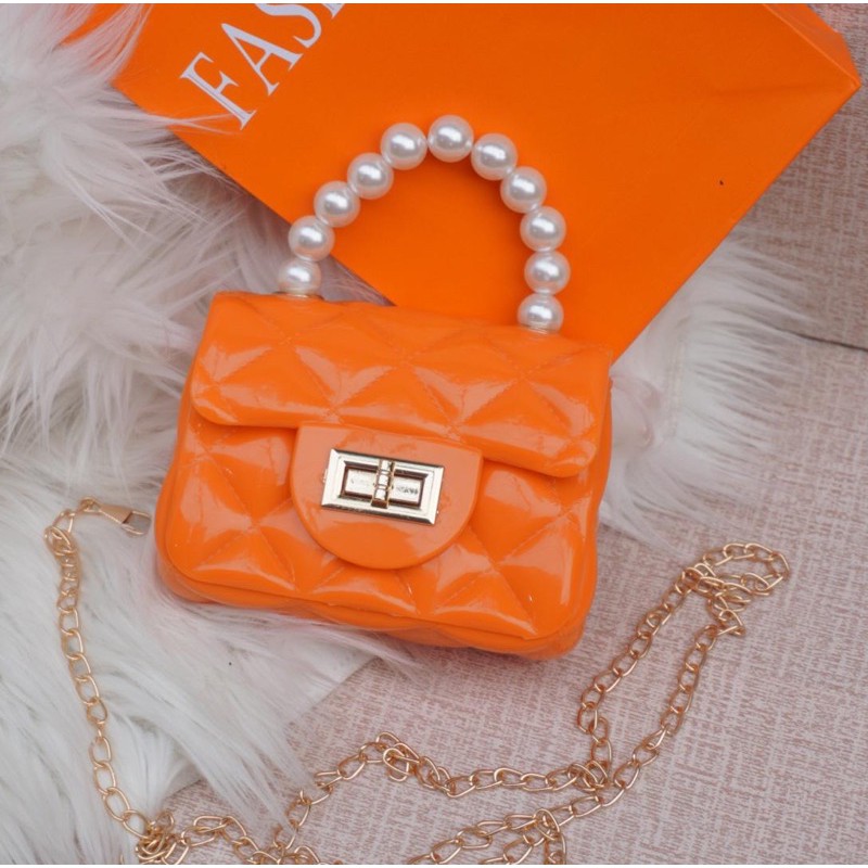 Selempang JELLY KLASIK MINI IMPORT kode-538 (free paper bag) uk.12x10