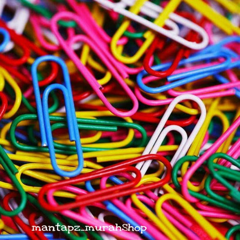 

PAPER CLIP / PENJEPIT KERTAS WARNA (/3pcs)