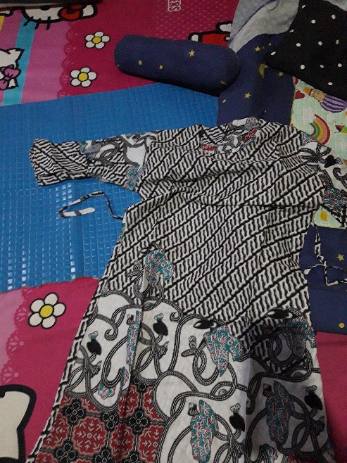 Baju Gamis Batik Anak Perempuan