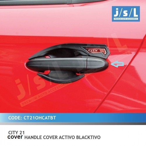 COVER HANDLE HONDA CITY 2021 BLACKTIVO