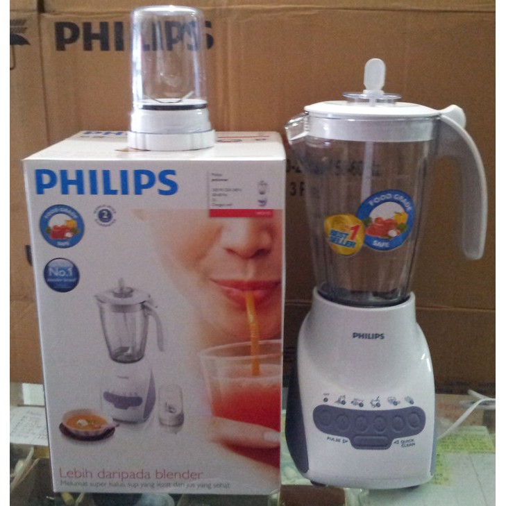 Blender Listrik Goblet Kaca Philips HR-2116