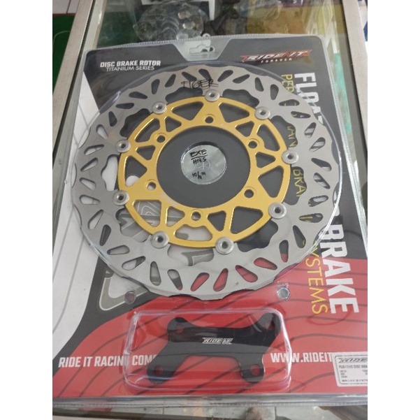 disc ride it Tiger Old megapro 320mm model PSM TDR moto1 verza new megapro MP GL CB Herex CB150R CB150 gold 32 32cm lebar sudah dengan breket kaliper std