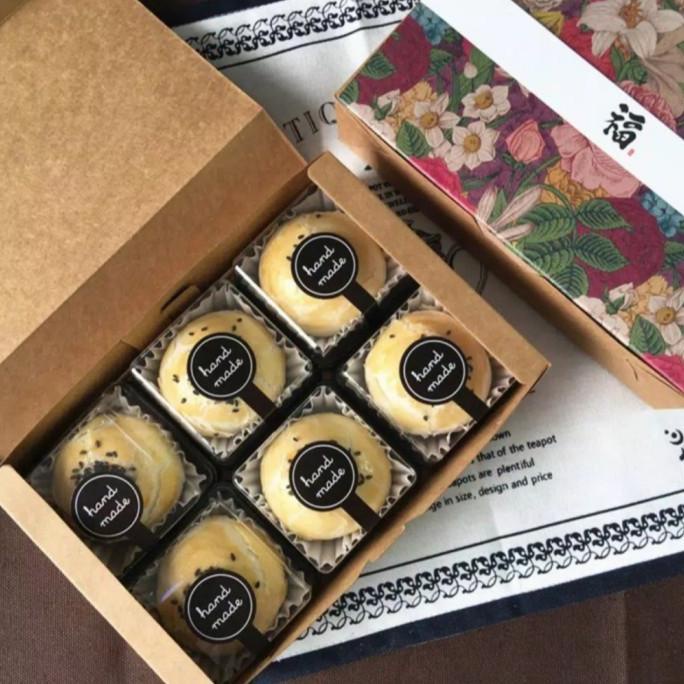 

Label Stiker Makanan Handmade Packaging Panjang Kue