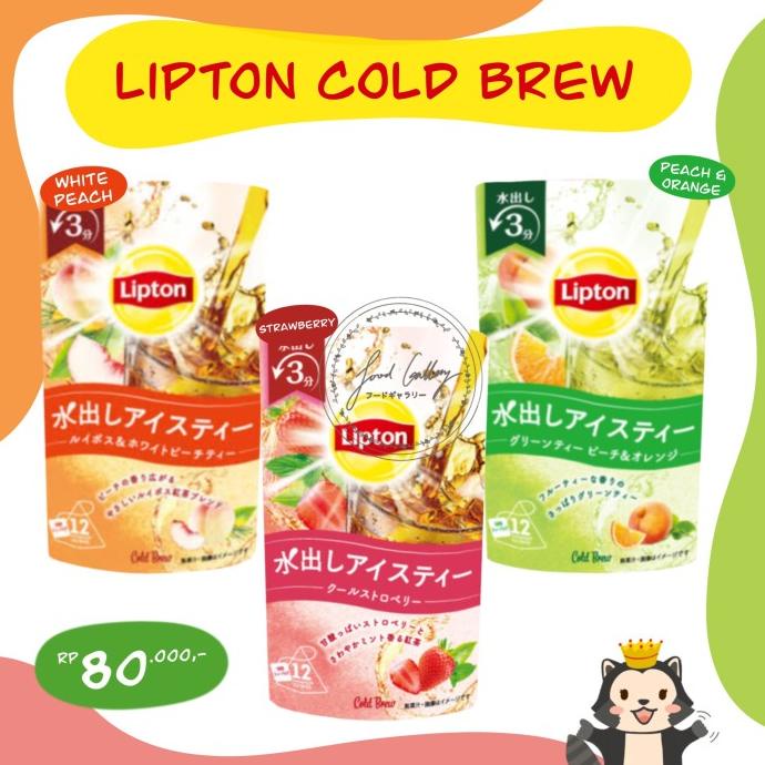 

(BISA COD) Lipton Cold Brew JAPAN PROMO Kode 718
