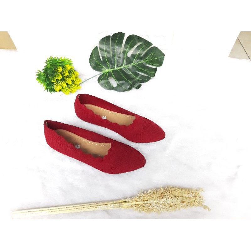 Flat Shoes Desantos Rajut