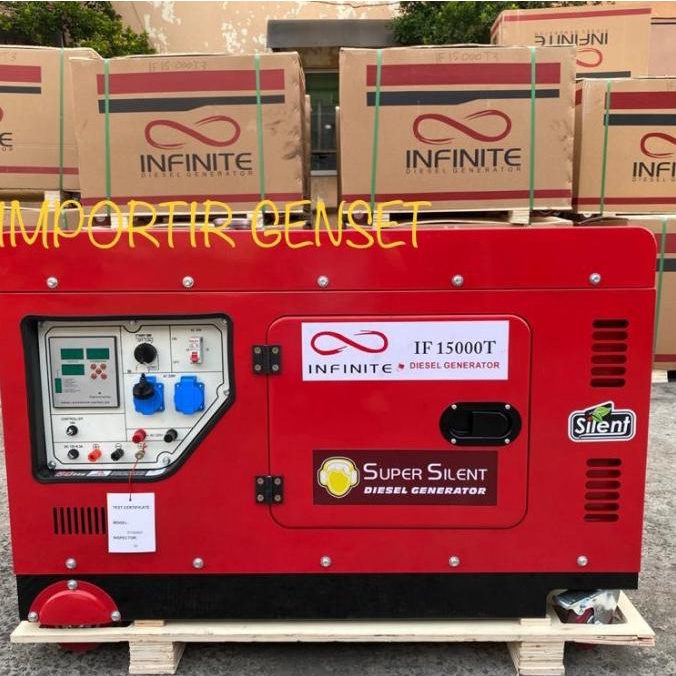 Genset silent 15 kva Infinite IF15000 terlaris