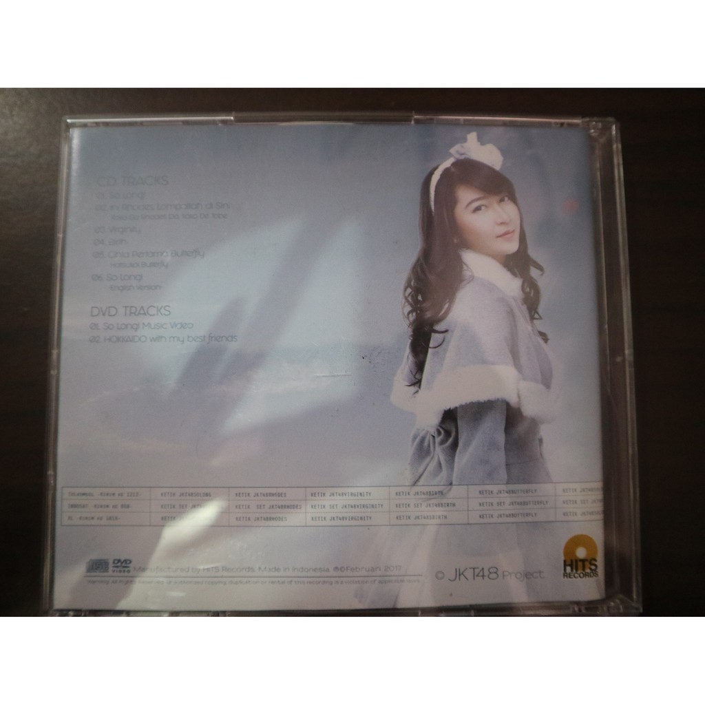 JKT48 SO LONG DVD CD