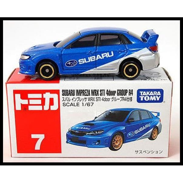 tomica subaru impreza wrx sti