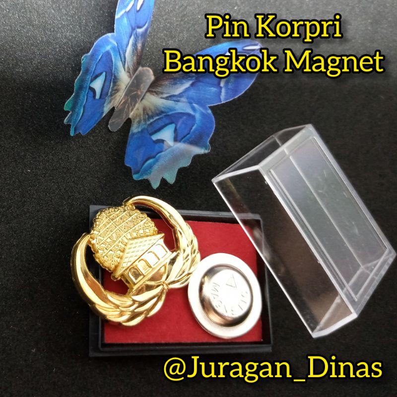 Pin Korpri Peniti Magnet Bangkok Standar ASN