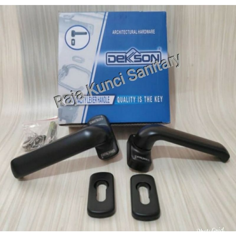 Paket Lengkap Handle Roses Dekson Alumunium LHR 0816 + MTS IL 84030 SSS + Cylinder Dekson