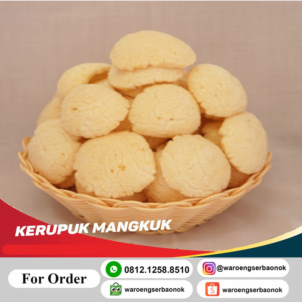 

Cemilan Oleh-oleh Khas Palembang Kerupuk Mangkok