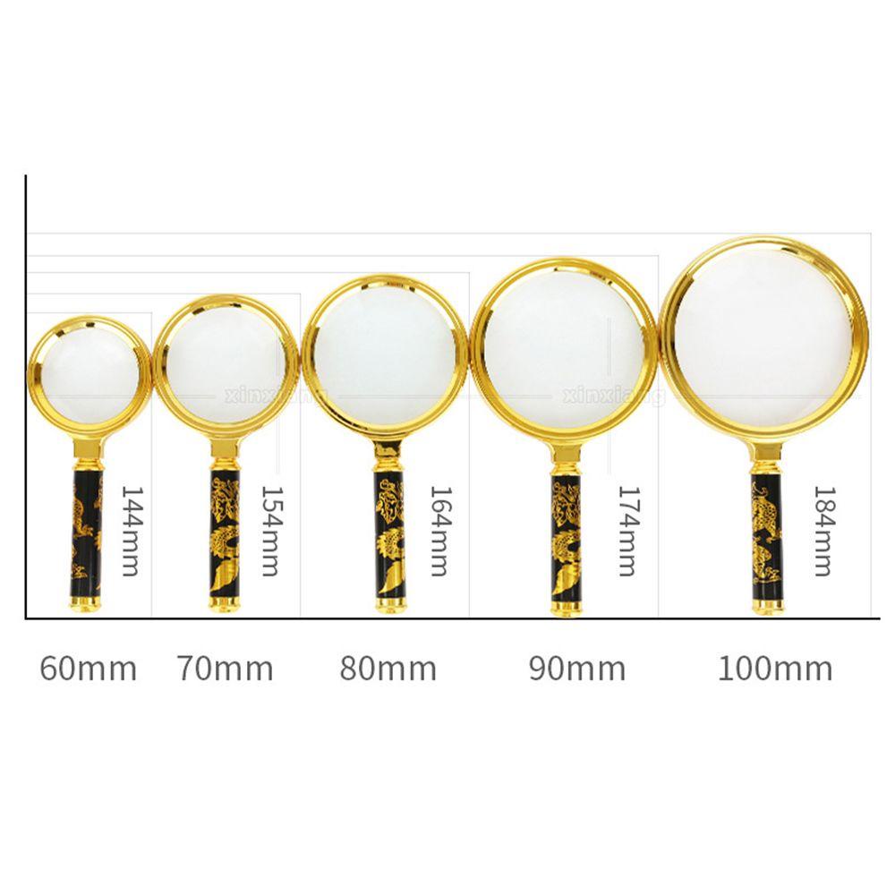 Preva Baca Perhiasan Magnifiers High Quality 10x60 /70 /80 /90 /100mm Lensa Kaca Pembesar