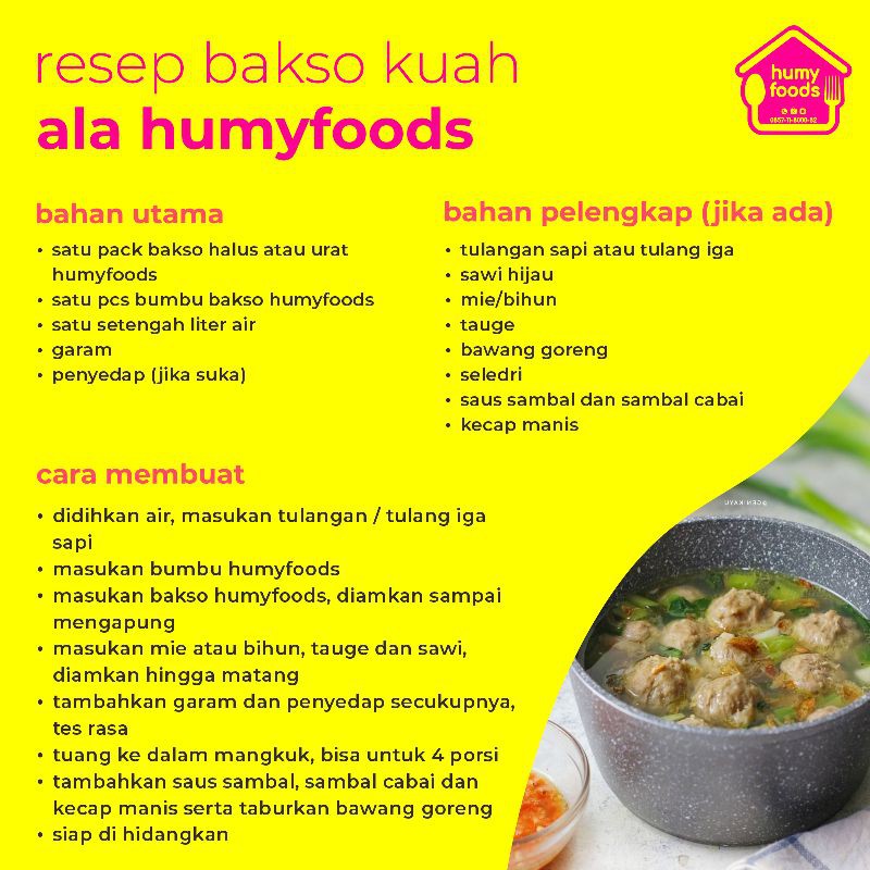 Bumbu Kuah Bakso Baso Homemade Tanpa Pengawet Shopee Indonesia