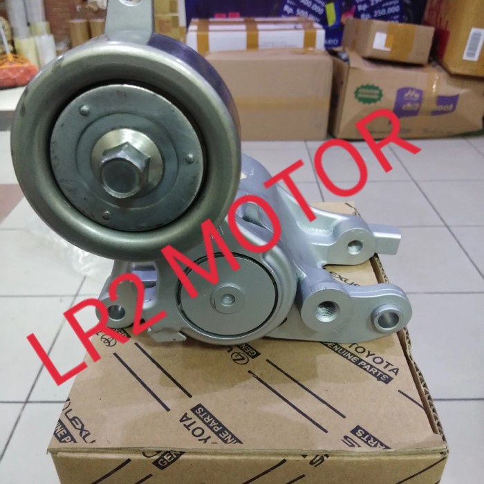 TENSIONER FANBELT ASSY TOYOTA INNOVA DIESEL HILUX FORTUNER DIESEL ASLI