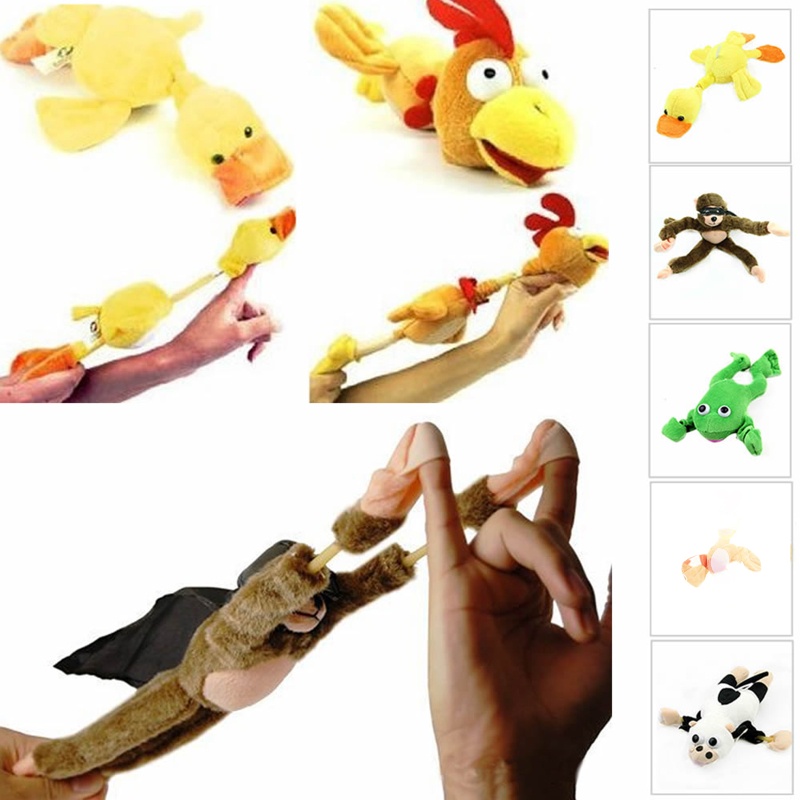 Mary Flying Monkey Ayam Bebek Untuk Kodok Sapi Screaming Flying Fun Plush Toy