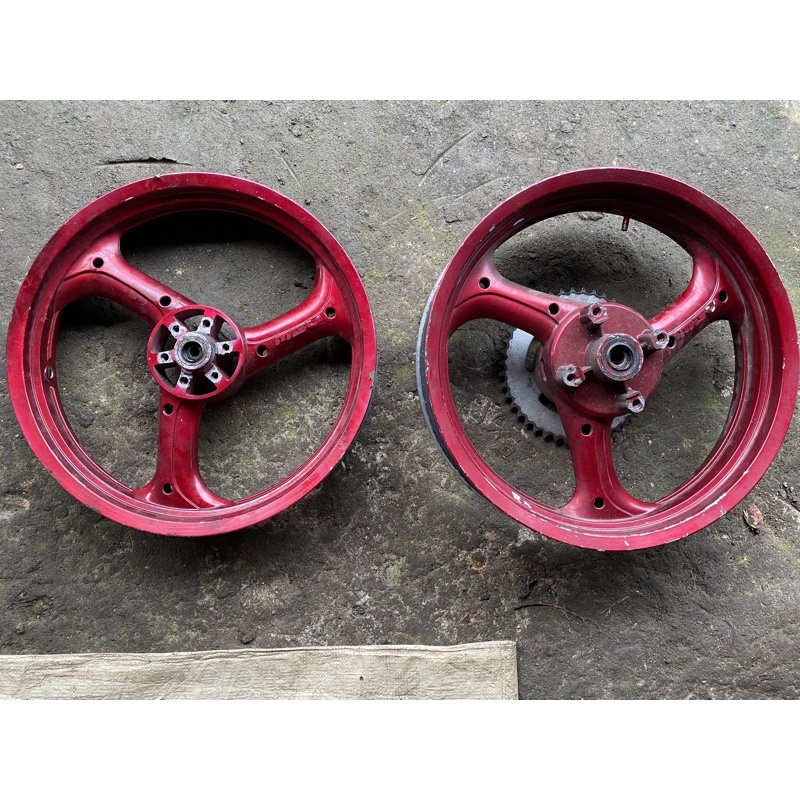 velg pelek racing tapak lebar ring 17 utk tirev tiger revo
