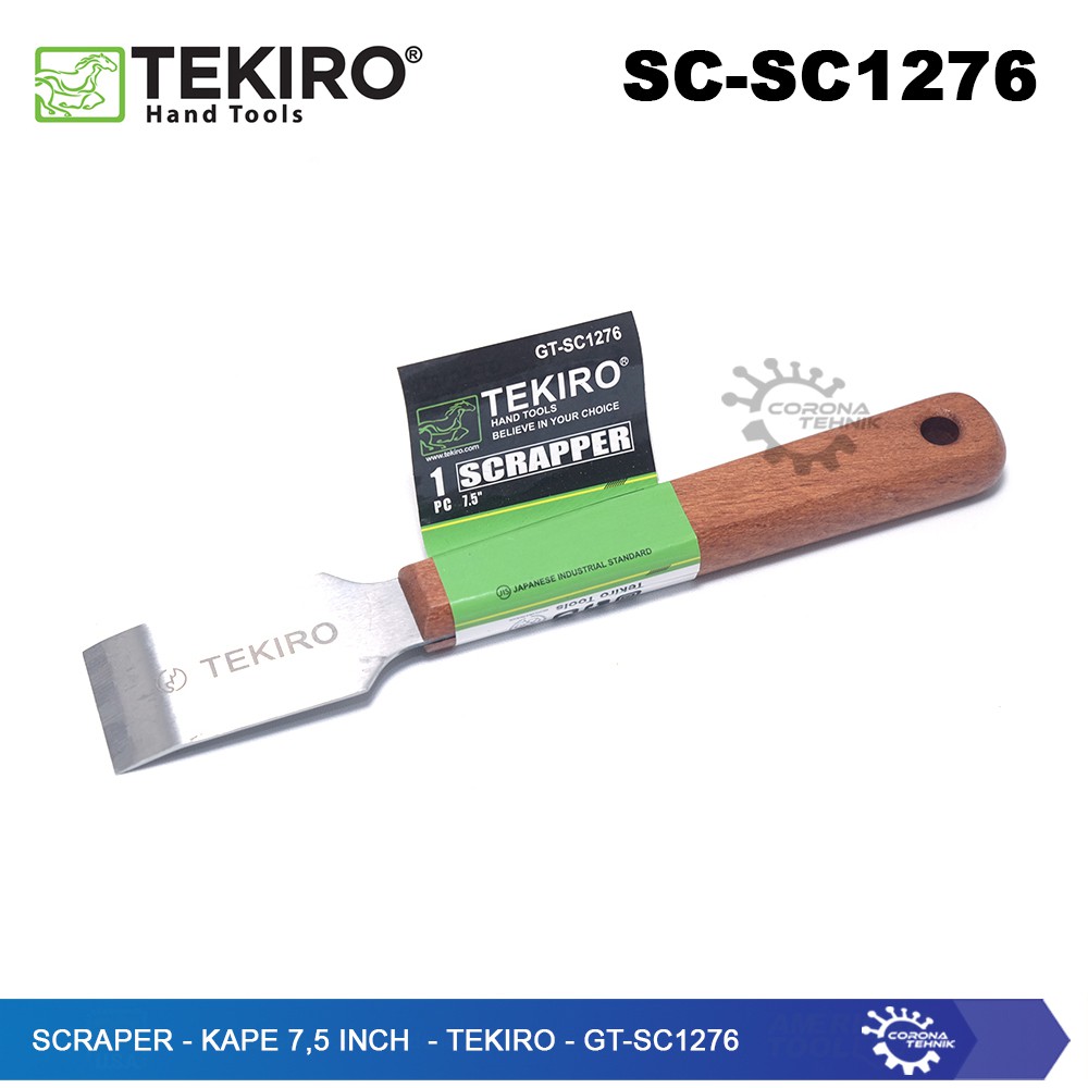 Scraper - Kape 7,5 Inch - Tekiro - GT-SC1276